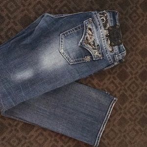 Miss Me jeans. Size 30 with 31”inseam. Easy Boot.